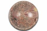 Polished Saharan Desert Jasper Dish - Morocco #349394-1
